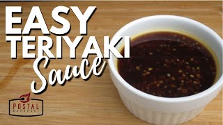 Easy Teriyaki Sauce Recipe  How to Make Teriyaki Sauce at Home [upl. by Mariano]