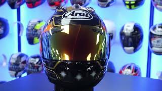 Arai RX7V EVO Pedrosa Spirit Gold Helmet [upl. by Moth]