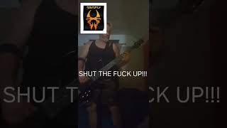 SOULFLYCOREY TAYLOR JUMP DA FUC UP  BASS COVER 20  708 soulfly numetal [upl. by Noiwtna860]