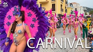 ⁴ᴷCarnival and Walk in Sesimbra Portugal 🇵🇹 [upl. by Ethelin]