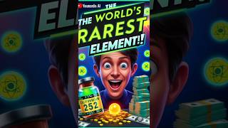 The World’s Rarest Element Worth 1000000000 shorts chemistry money [upl. by Ramin]