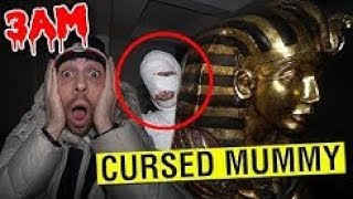 BUYING A REAL CURSED MUMMY FROM THE DARK WEB AT 3AM RAISING THE DEAD CHALLENGE GONE WRONG [upl. by Suoilenroc]