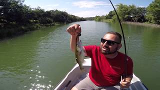 A quick morning fishing trip to Cibolo Creek at Boerne Lake [upl. by Adnelg]