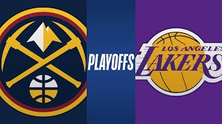 Denver Nuggets v Los Angeles Lakers  Playoffs Game 2  MyLeague S2  23424  NBA 2K23 [upl. by Icak]