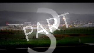 Ostanflug Zürich Flughafen 20112015 TimeLapse amp SlowMotion part 3 [upl. by Melise]