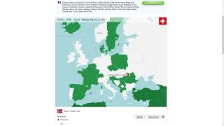 Seterra Europe Countries speedrun 0035 [upl. by Apicella]