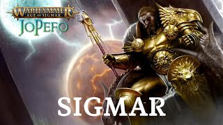 Warhammer Age of Sigmar  Trasfondo Sigmar Del Mundo que Fue a los Reinos Mortales [upl. by Audre]