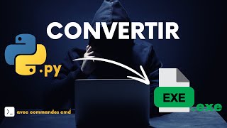 Convertir un fichier PY en EXE avec Python  En utilisant le cmd [upl. by Caplan]
