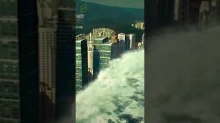 The largest tsunami ever recorded shorts [upl. by Assirialc]