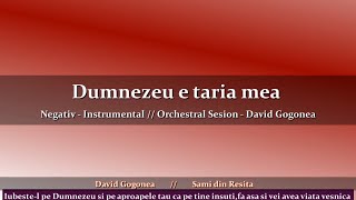 Dumnezeu e taria mea  Negativ David Gogonea [upl. by Doreg]