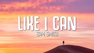 Sam Smith  Like I Can Lyrics quottheyll never love you like I canquot [upl. by Yvonne470]