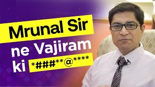 Mrunal Sir Take on Vajiram Feel the Heat [upl. by Binny]