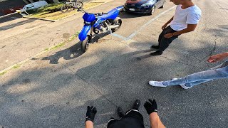 REAZIONE DEI MIEI AMICI ALLA MOTO NUOVA  YZ125 [upl. by Haneekas491]