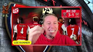 WEST HAM 31 ARSENAL EXPLOSIVE RANT  FUMING LEE GUNNER FAN CAM SACK HIM [upl. by Ahsoem]