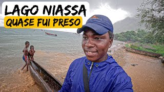 CHEGUEI NO LAGO NIASSA  MOMENTOS TENSOS COM A POLÍCIA LOCAL [upl. by Nylaroc]