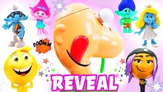 Gooey Louie Game Mystery Reveal Play the Game with Smurfette Poppy Branch Skye and Jailbreak [upl. by Ahsenet]