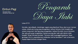 Pengaruh Daya Ilahi  Lukas 979 [upl. by Ekud427]