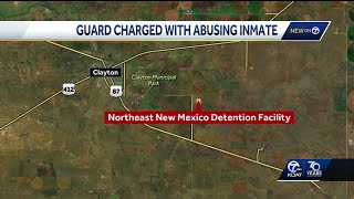 New Mexico prison guard charged with beating inmate [upl. by Honora]