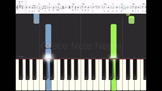 Nepali Christian Song Aradhana Yeshu Enthroned Music Ministries Basic Piano Tutorial [upl. by Wyatan]