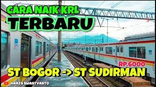 Perdana Naik KRL Tujuan Cikarang  KRL Commuter Line Cikarang [upl. by Strander]