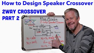 2 Way Speaker Crossover Design 2 [upl. by Ahsaercal]