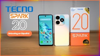 Tecno Spark 20 Unboxing en Español [upl. by Noizneb]