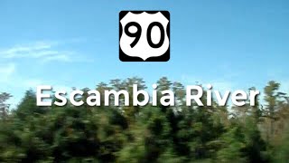 US 90 over Escambia River [upl. by Ilise]