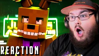 Drawn to the Bitter 2  Charlotte  FNAF Minecraft Animated Short Film By Cubical FNAF REACTION [upl. by Amberly226]