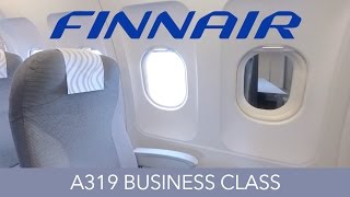 Finnair A319 Business Class Review HELTXL Finnair Schengen Lounge [upl. by Eissat]