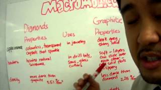 IGCSE Chemistry Macromolecules 1 Diamonds and Graphite [upl. by Amabelle632]