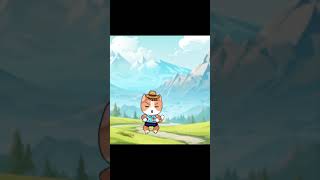 Cat Gold Miner Cute cat Kitten Dancing [upl. by Vitoria]