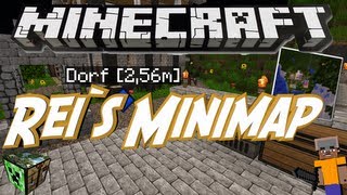 Minecraft Reis Minimap Mod 174 Review  Minimap in Minecraft [upl. by Machos]