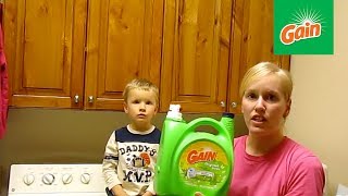 Original Liquid Laundry Detergent Consumer Review  Gain® [upl. by Aldus192]