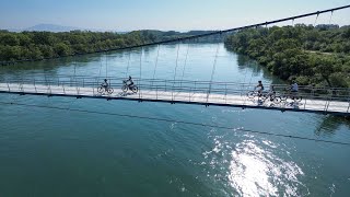 La passerelle suspendue de l’Oiselay émerveille toujours [upl. by Nadroj]