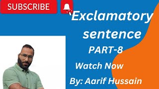 Exclamatory sentence with examples [upl. by Etnomal779]