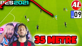 VURDUĞU YERDEN KALE GÖRÜNMÜYOR HASAN MUSTAN GELİYOR MU  PES 2021 ANALİG 9 [upl. by Nykal]