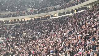 “You’ll never ever beat Dan Burn he’s from Blyyyyth” chanted at full time vs Brighton [upl. by Ecnerwaled]