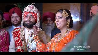 GURJIT SINGH WEDS NISHA WALA WEDDING HiGHLIGHTS [upl. by Oicul]