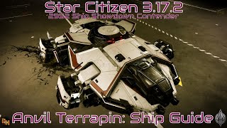 Star Citizen 3172 Anvil Terrapin Ship Guide [upl. by Sanson689]