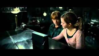 Harry Potter DH  Ron and Hermione  Piano scene [upl. by Oflunra723]