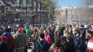 Ann Arbor Hash Bash 2024 Tribute to John Sinclair [upl. by Justina]