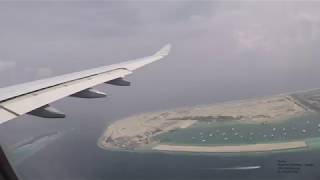 Flight from Maldives quotMalequot to Frankfurt  Airbus A330300 quotIngolstadtquot in Timelapse [upl. by Randy]