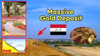 Massive Gold Deposits Found under Euphrates River Drying Up Gold Prophecy is true [upl. by Breech]