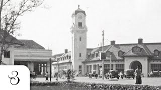 Kota Surabaya tahun 1929  Rumah Bupati Balai Kota Tunjungan Tempo Dulu ID SUB [upl. by Adne12]