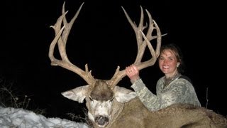 230quot Giant Mule Deer Hunt in Utah  Stephanie Durfee  MossBack [upl. by Liza410]