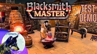 BLACKSMITH MASTER  ON SE FORGE UNE IDEE DE LA DEMO PAR LES CREATEURS DE TAVERN MASTER [upl. by Imalda]