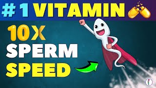 1 Vitamin to Increase Sperm Motility  Sperm count increase food  How to increase sperm count [upl. by Dulcine393]