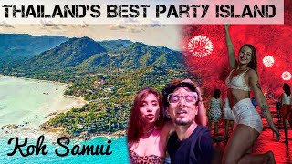 THAILANDS BEST PARTY ISLAND  KOH SAMUI WALKING STREET 2023  HINDI [upl. by Adnema]