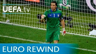 England v Italy Watch the full 2012 penalty shootout [upl. by Harlamert427]