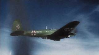 World War 2 COLOR FOOTAGE HD German Air Force Luftwaffe [upl. by Neomah]